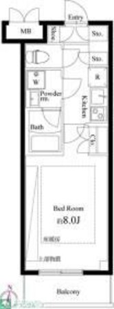 ARTECASA Alivie 綾瀬の物件間取画像